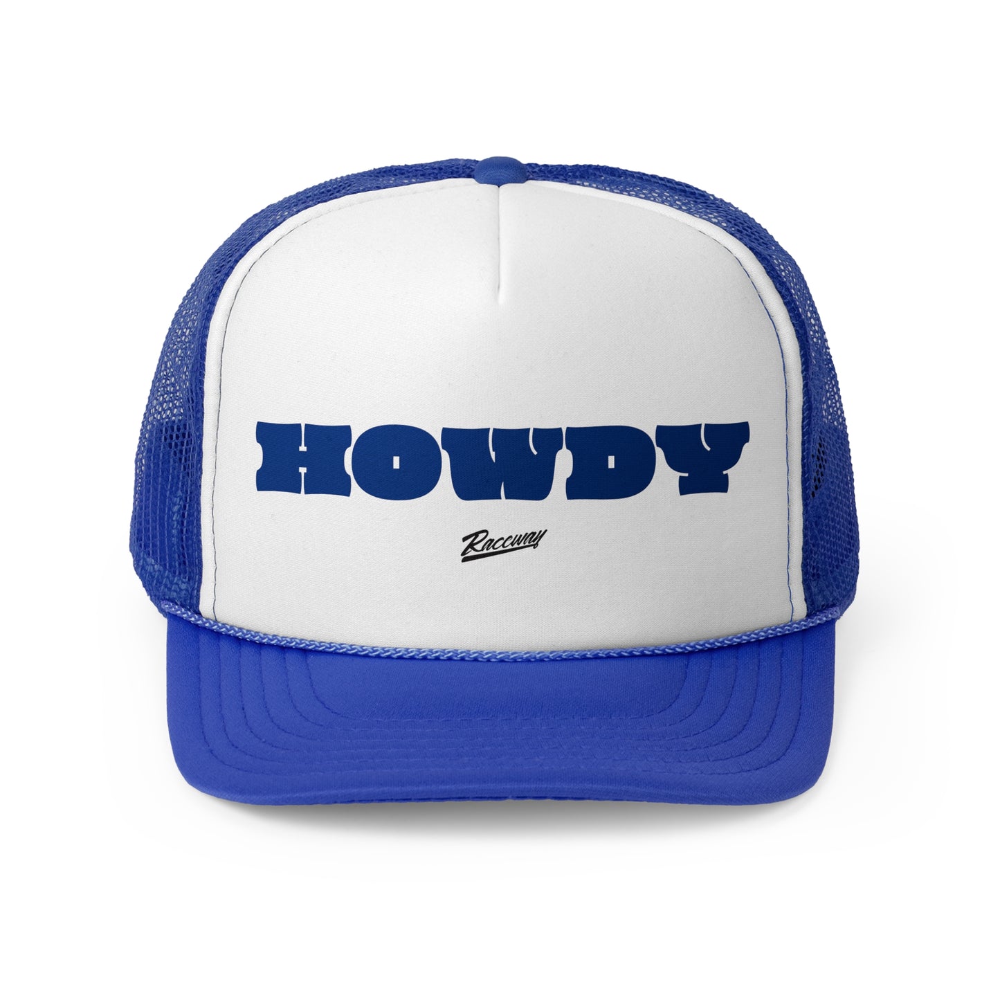 Raceway Hats 5-Panel Foam Trucker Hat - "Howdy"
