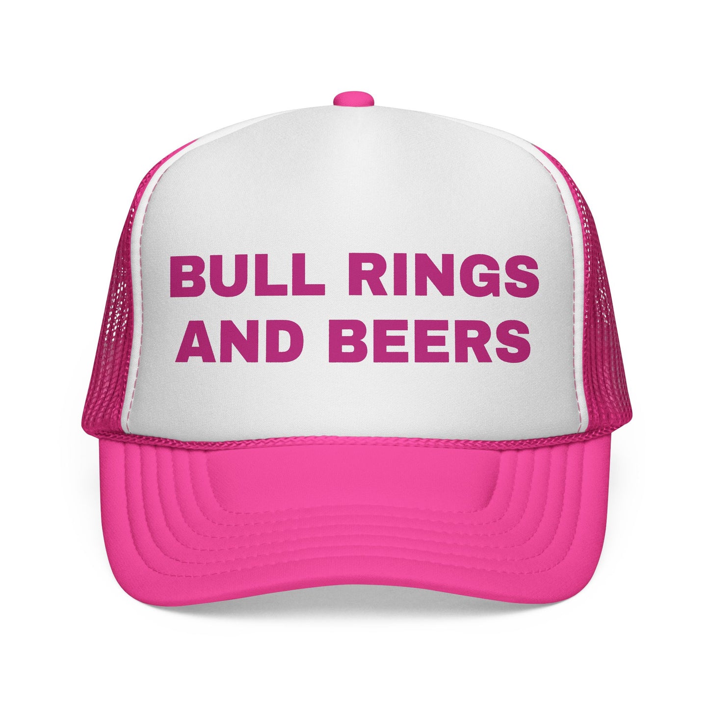 Bull Rings and Beers Trucker Hat