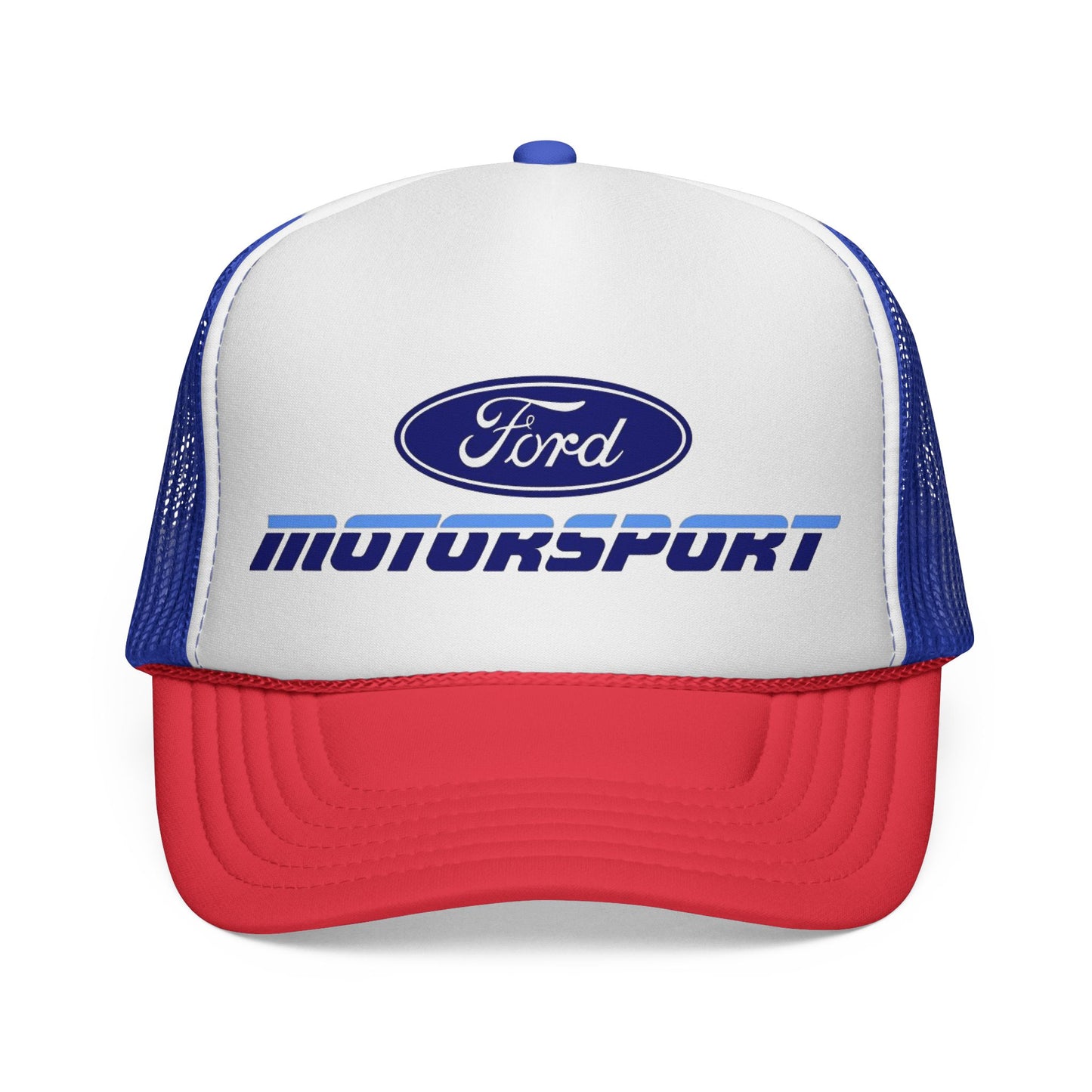Vintage-Style Ford Motorsport Trucker Hat