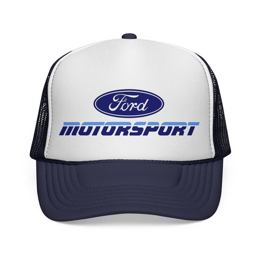 Vintage-Style Ford Motorsport Trucker Hat