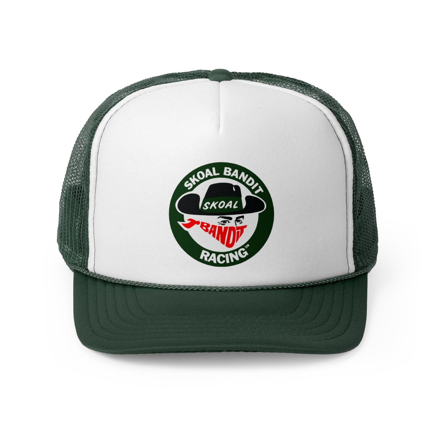 Raceway Hats 5-Panel Foam Trucker Hat - Skoal Bandits Racing Logo
