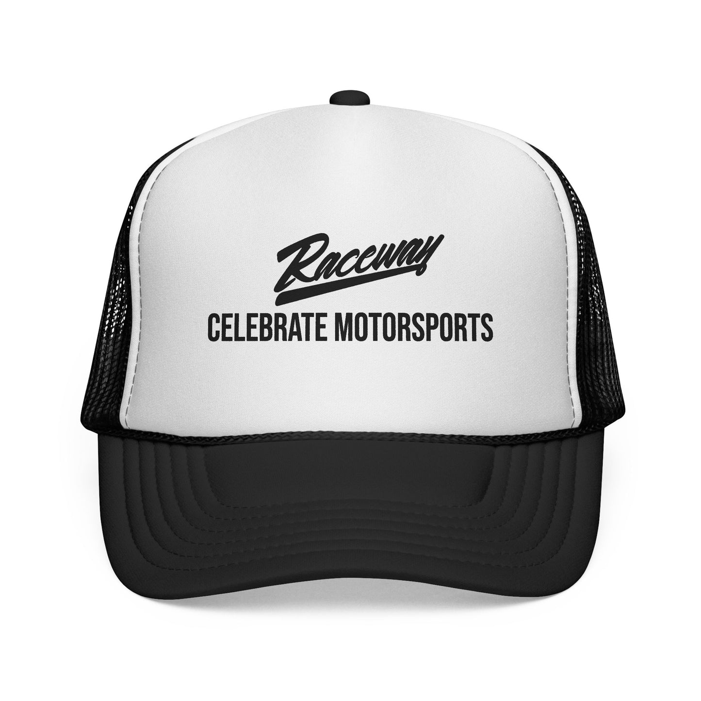 Raceway Celebrate Motorsports Trucker Hat