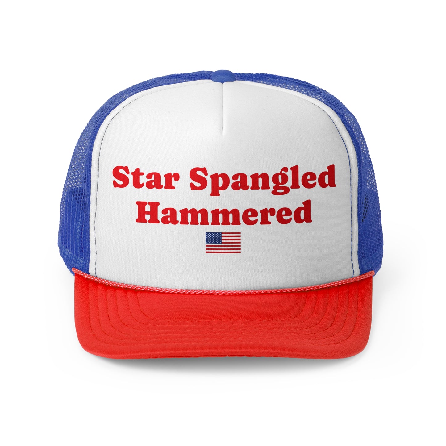 Star Spangled Hammered Trucker Hat
