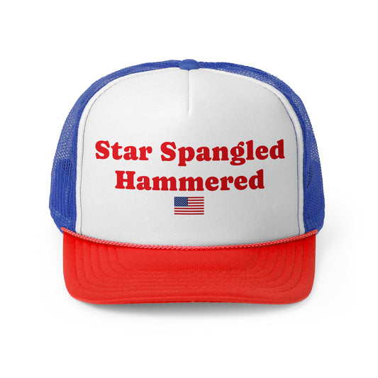 Star Spangled Hammered Trucker Hat