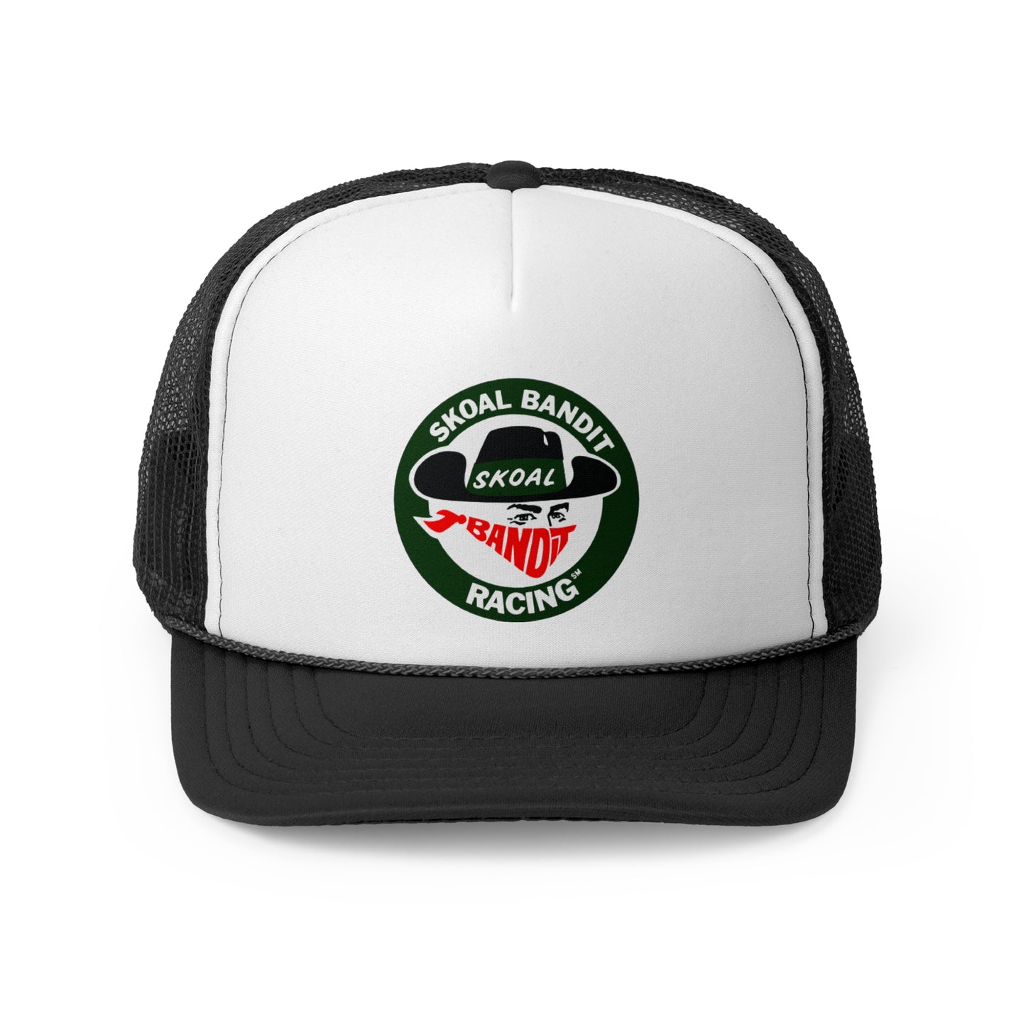 Raceway Hats 5-Panel Foam Trucker Hat - Skoal Bandits Racing Logo