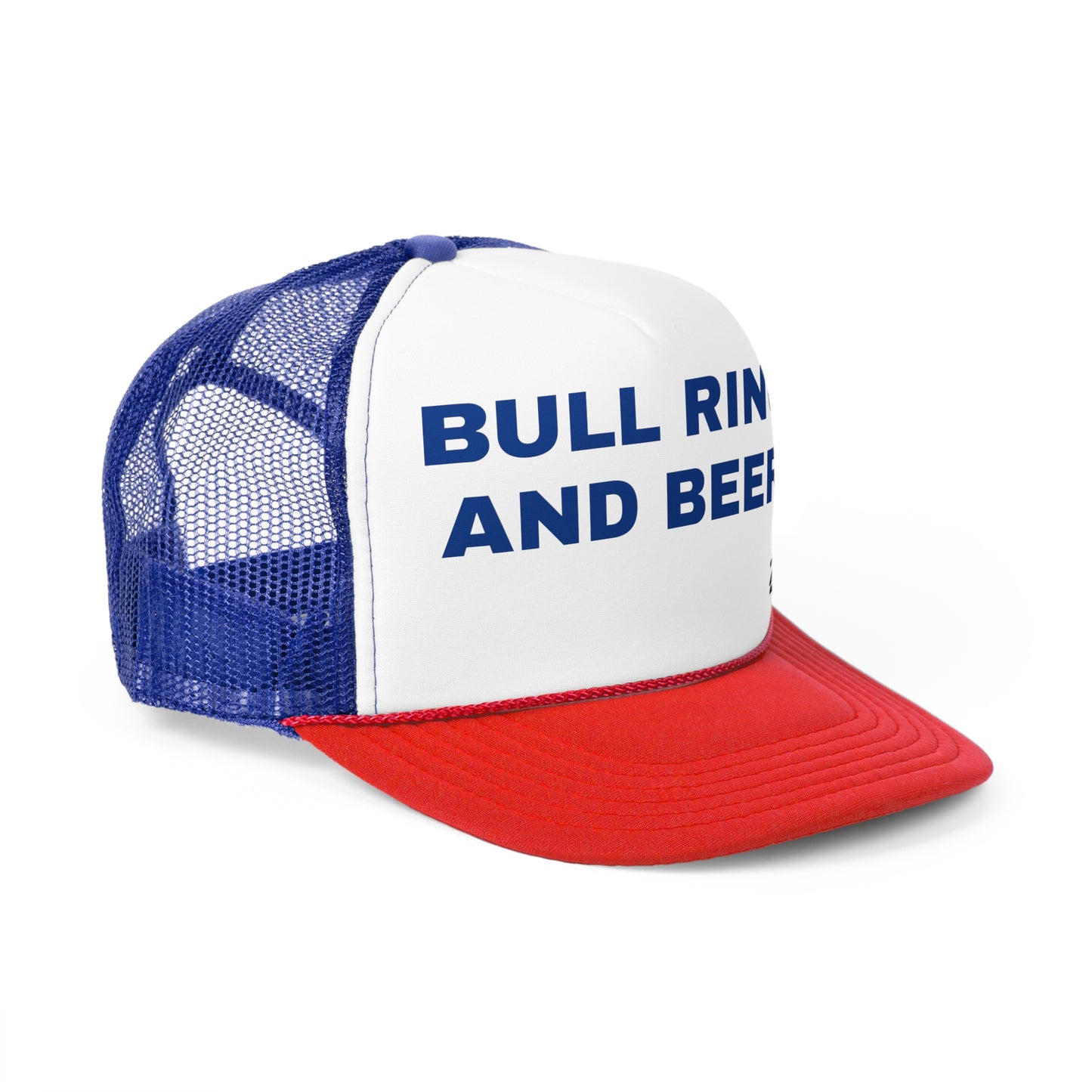 Raceway Hats 5-Panel Foam Trucker Hat - "Bull Rings and Beer"