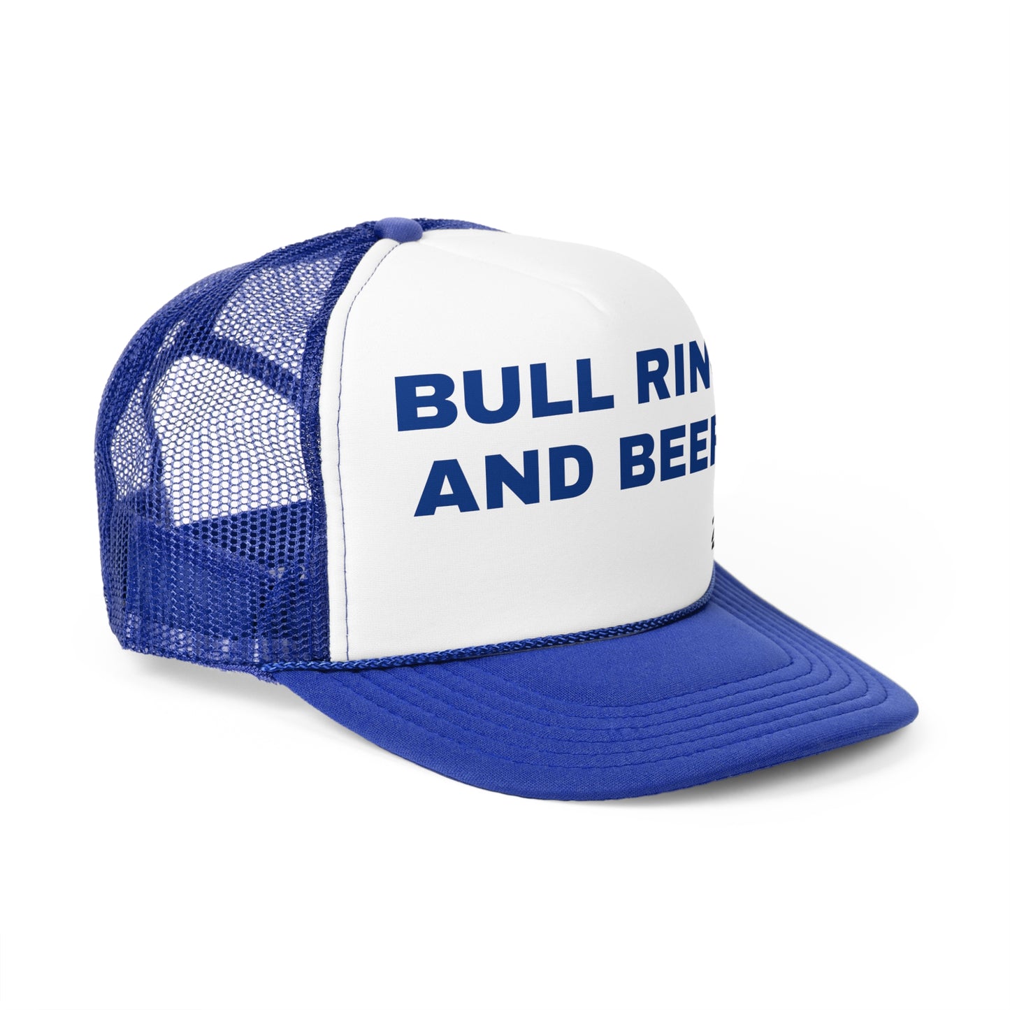 Raceway Hats 5-Panel Foam Trucker Hat - "Bull Rings and Beer"
