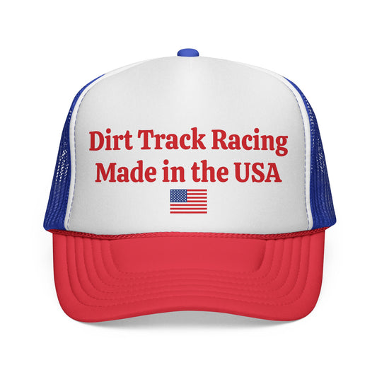 Dirt Track Racing Made in the USA Trucker Hat