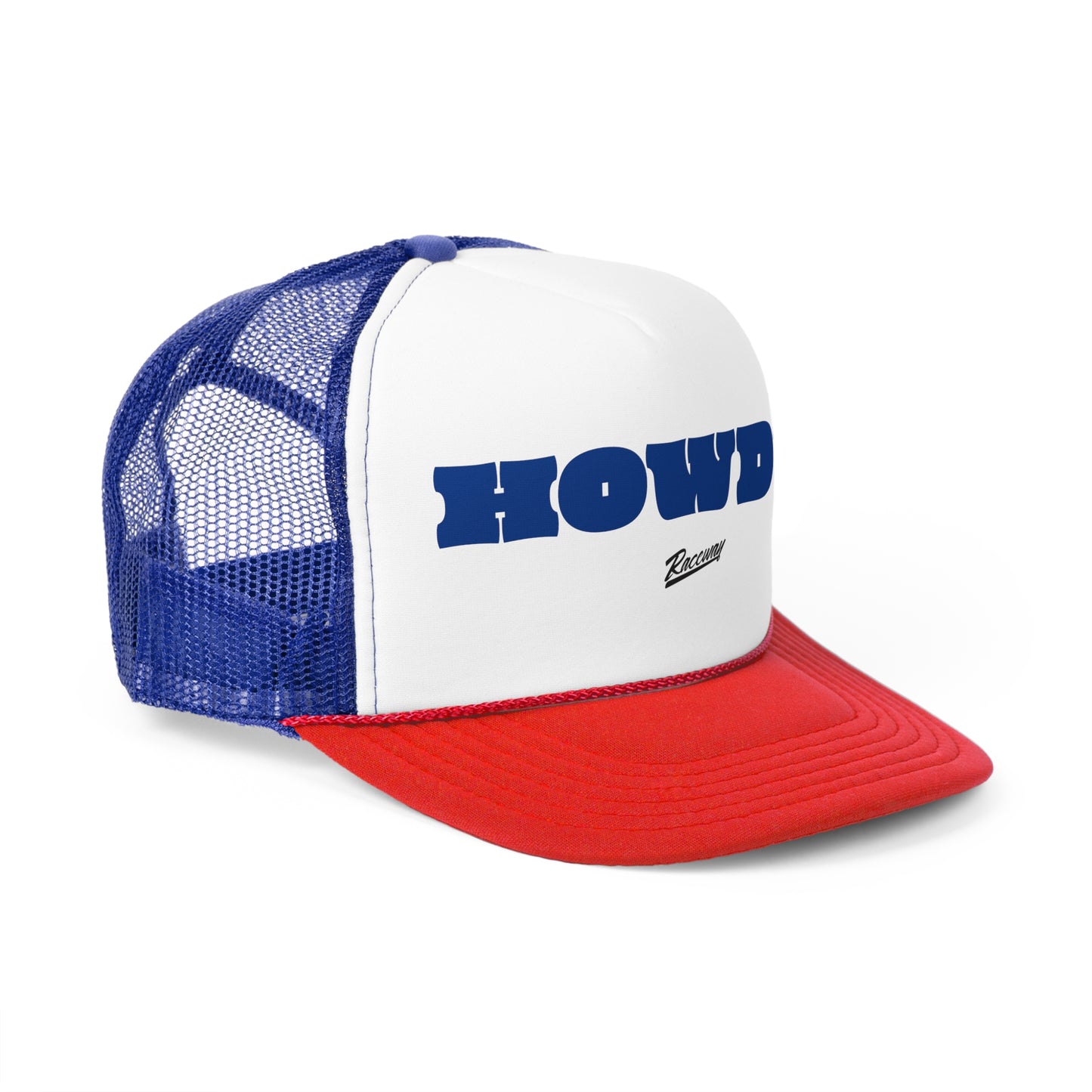 Raceway Hats 5-Panel Foam Trucker Hat - "Howdy"