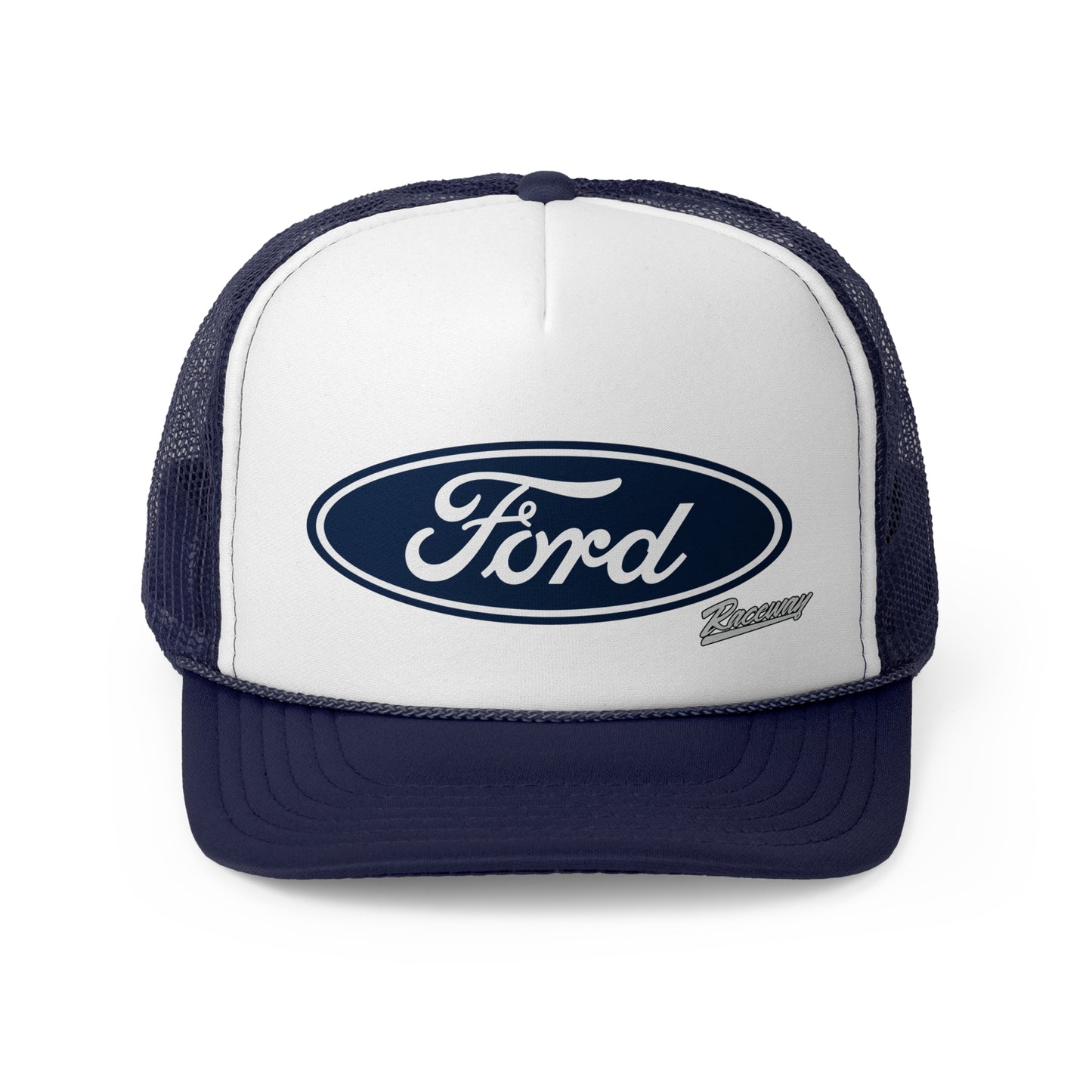 Raceway Hats 5-Panel Foam Trucker Hat - Ford Oval