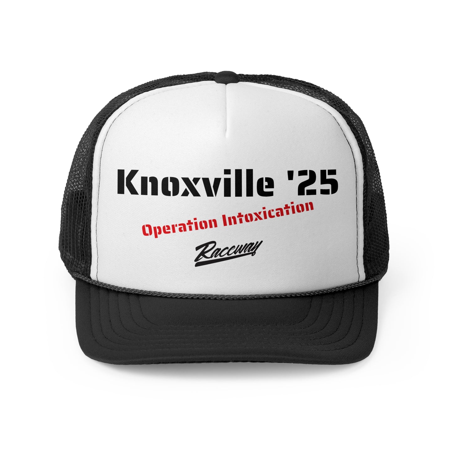 Raceway Hats 5-Panel Foam Trucker Hat - "Knoxville '25 Operation Intoxication"