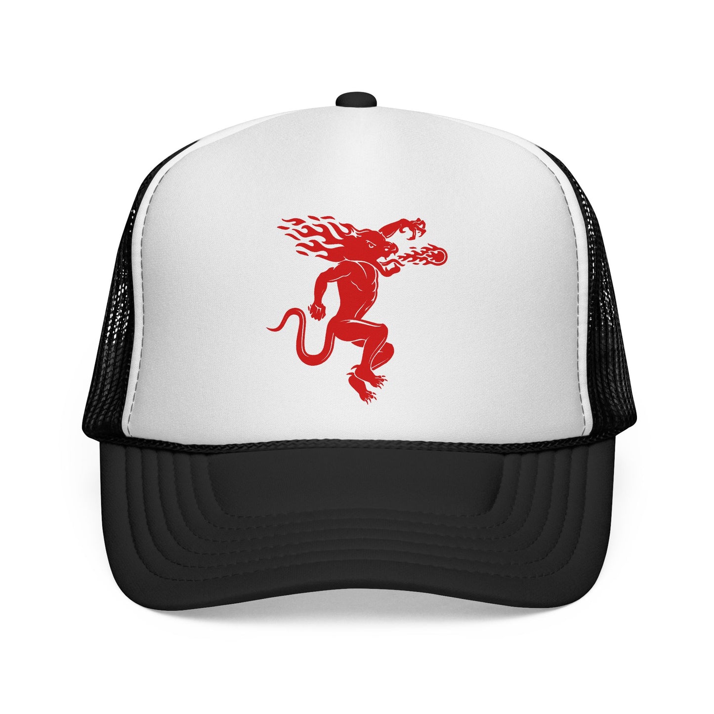 Fireball Whiskey Trucker Hat