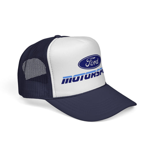 Vintage-Style Ford Motorsport Trucker Hat
