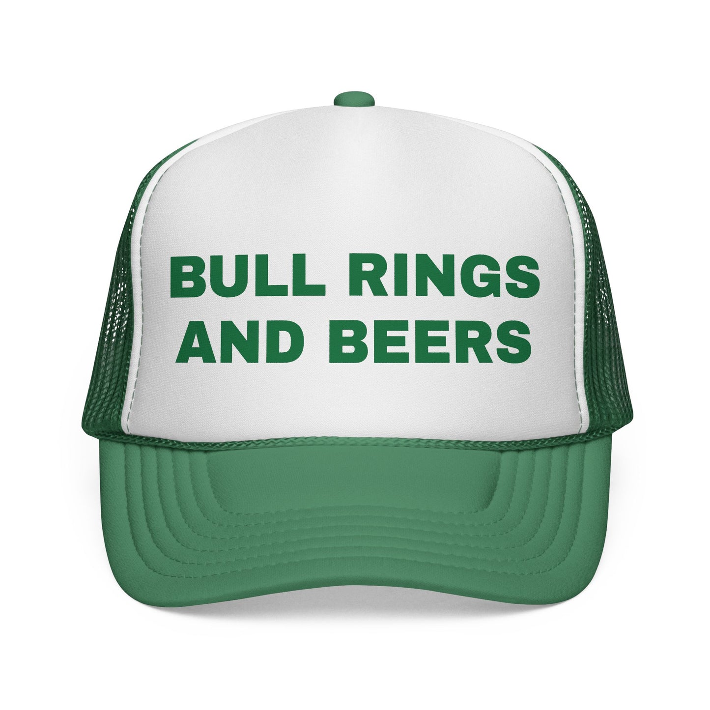 Bull Rings and Beers Trucker Hat