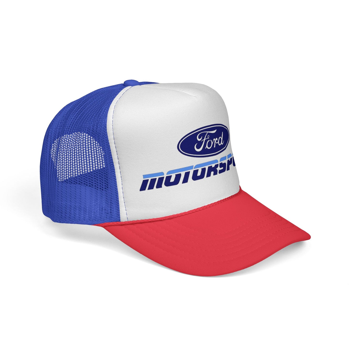 Vintage-Style Ford Motorsport Trucker Hat