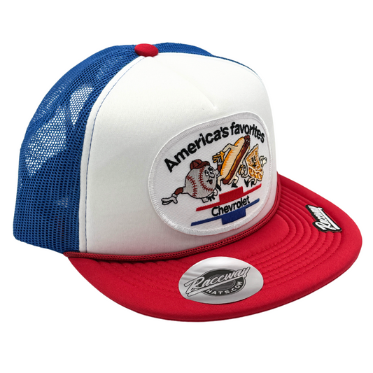 Chevrolet USA Patch Trucker Hat