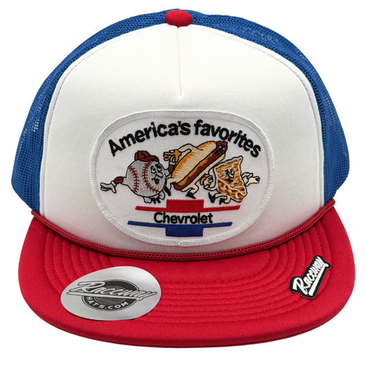 Chevrolet USA Patch Trucker Hat