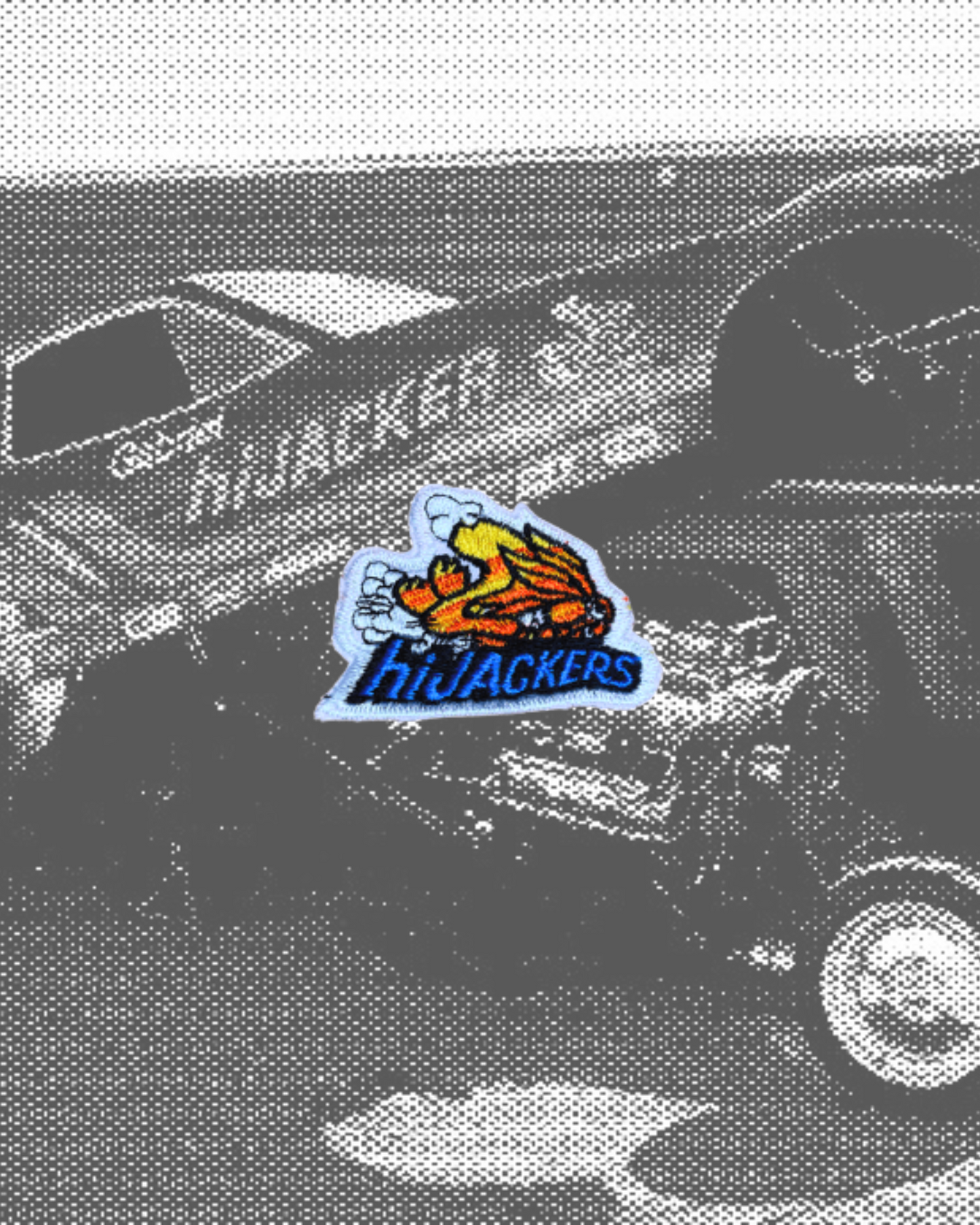 Vintage hijackers Shocks Patch - Small