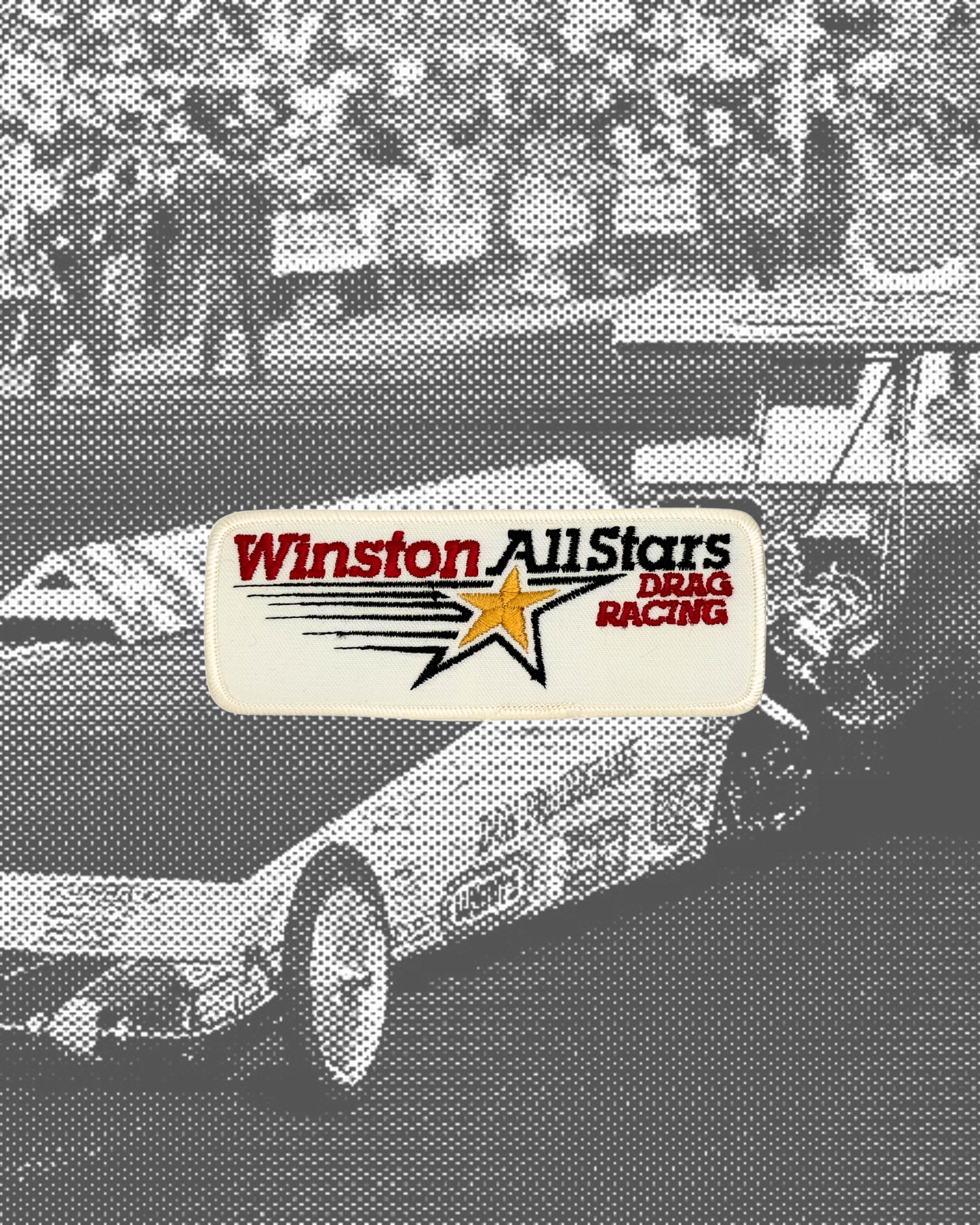 Vintage Winston All Stars Drag Racing Patch