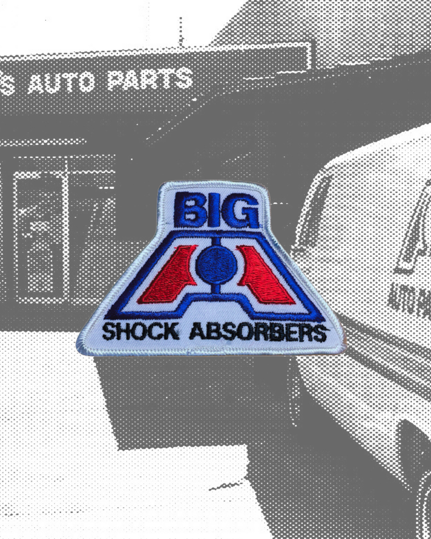 Vintage Big A Shock Absorbers Patch