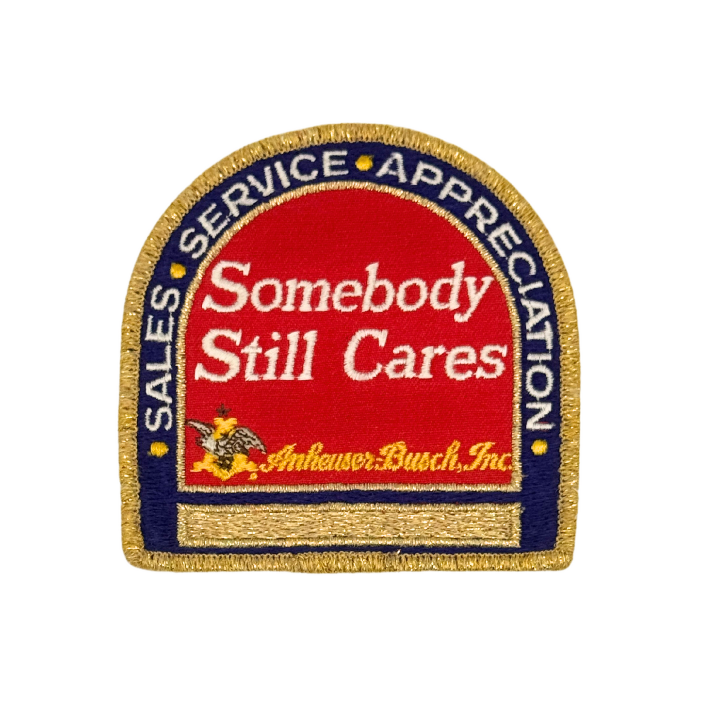 Vintage Anheuser Busch Cares Patch