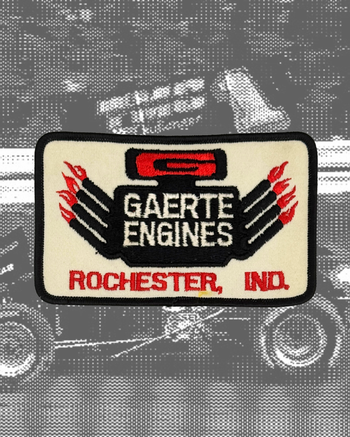 Vintage Gearte Engines Patch