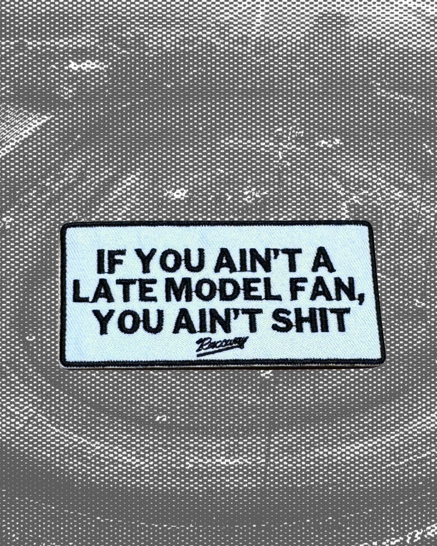 Raceway Late Model Fans Patch