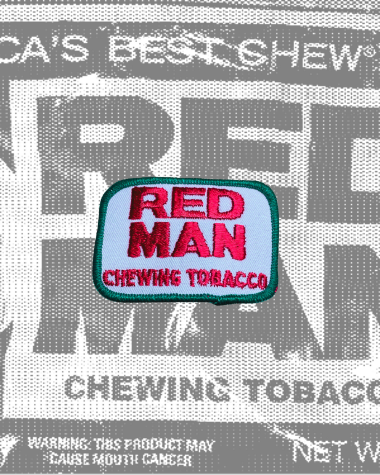 Vintage Red Man Chewing Tobacco Patch