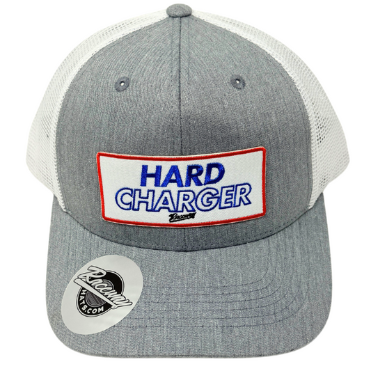 Hard Charger Patch Snapback Trucker Hat