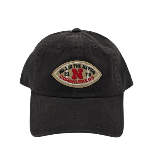 Vintage 1970 Nebraska Cornhuskers Patch Dad Hat