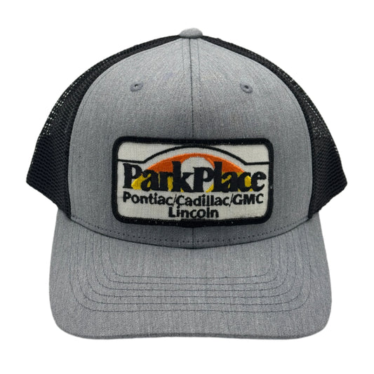 Vintage Park Place Pontiac/Cadillac/GMC Patch Snapback Trucker Hat