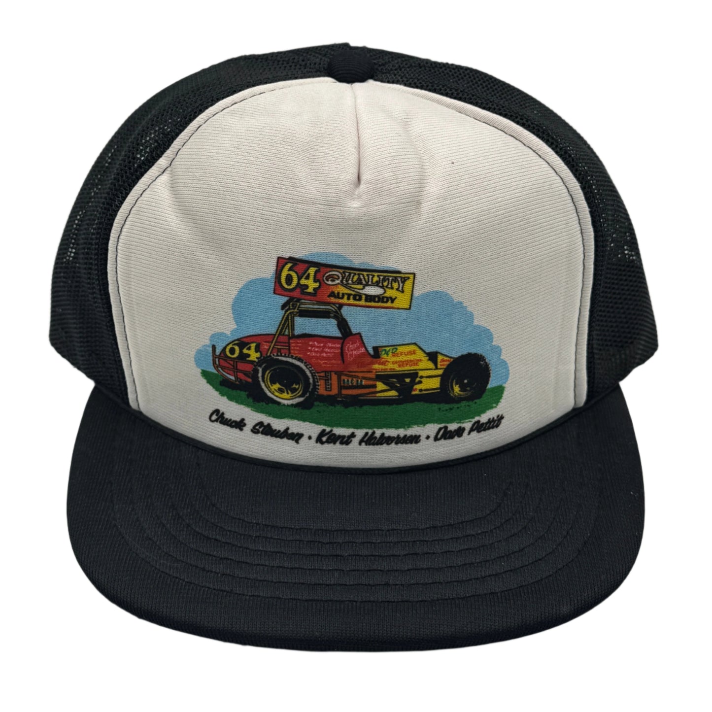 Chuck Steuben Sprint Car Vintage Trucker Hat