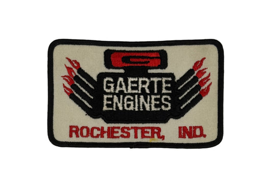 Vintage Gearte Engines Patch