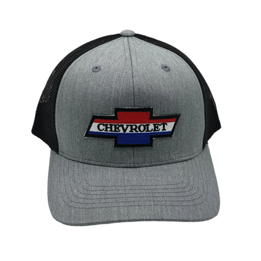 Chevy Bowtie Patch Snapback Trucker Hat