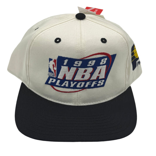 Twins Enterprises New with Tags 1998 NBA Playoffs Indiana Pacers Vintage Snapback Hat