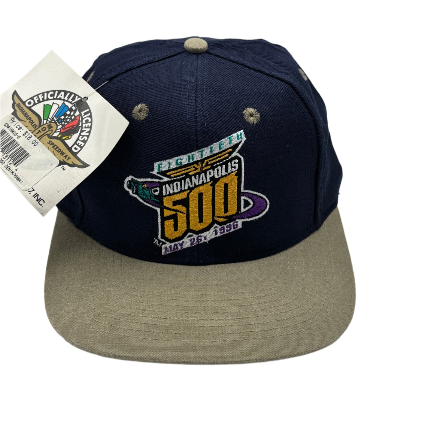 1996 Indianapolis 500 Vintage Snapback Hat