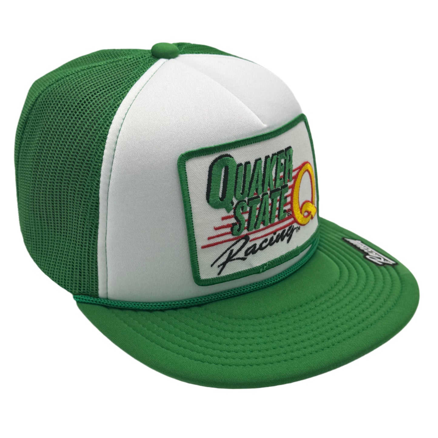 Vintage-Style Quaker State Racing Patch Trucker Hat