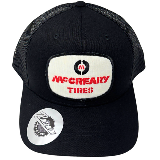 Vintage McCreary Tires Patch Trucker Hat
