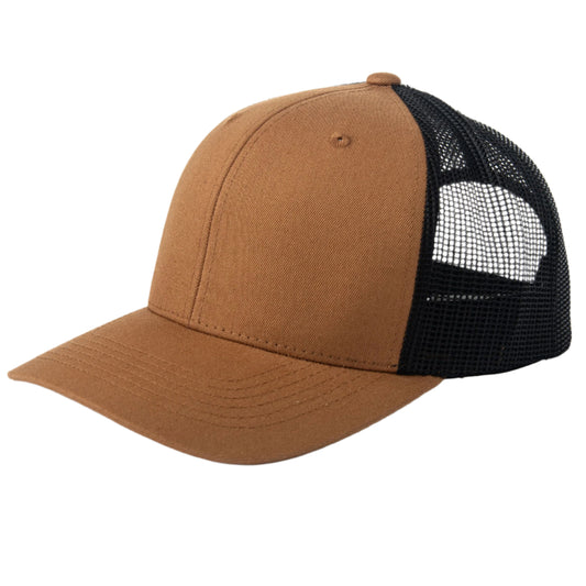 6-Panel Mid-Profile Snapback Trucker Hat