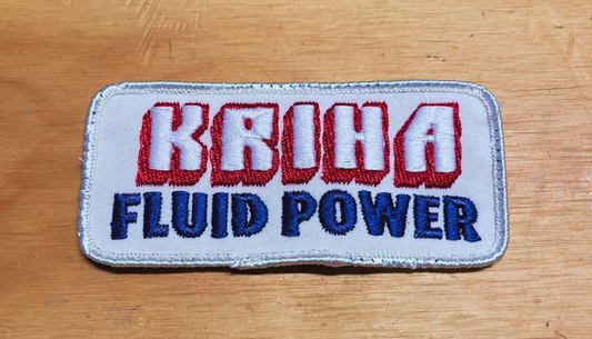 vintage embroidered patch