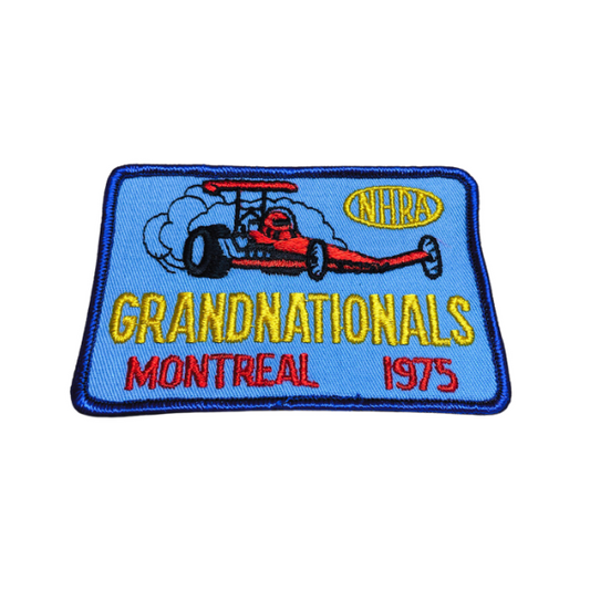 1975 NHRA Montreal GrandNationals Patch
