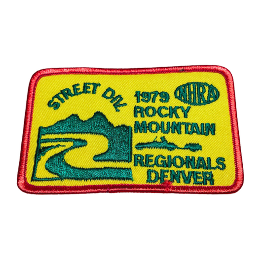 1979 NHRA Street Division Denver Rocky Mountain Regionals Patch
