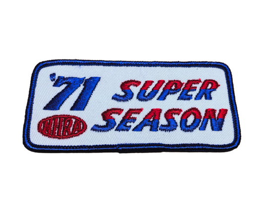 1971 NHRA Super Season Patch