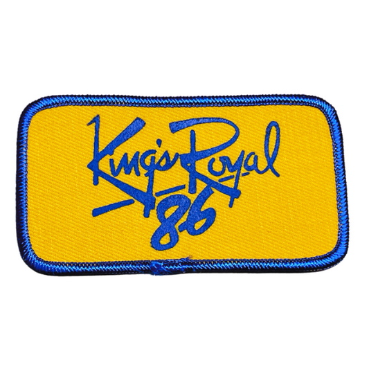 1986 Eldora Speedway Kings Royal Patche