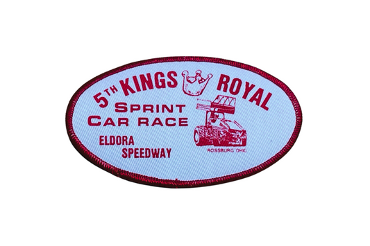 1988 Eldora Speedway 5th Kings Royal Patch