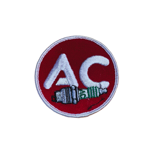 Vintage AC Spark Plugs Patch