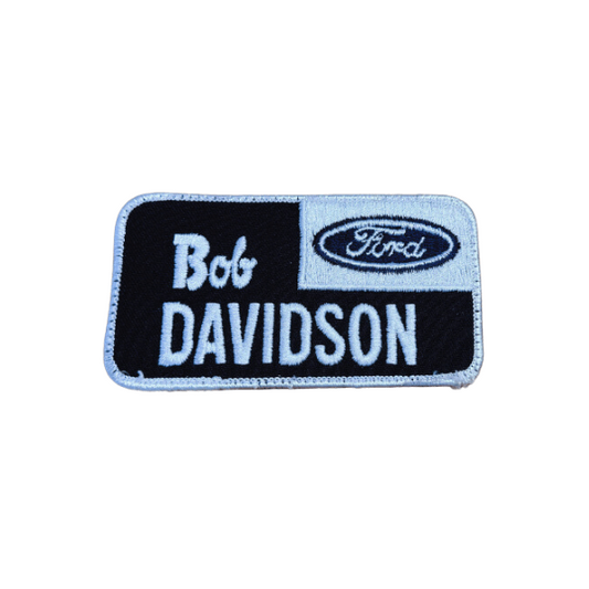 Vintage Bob Davidson Ford Dealer Patch