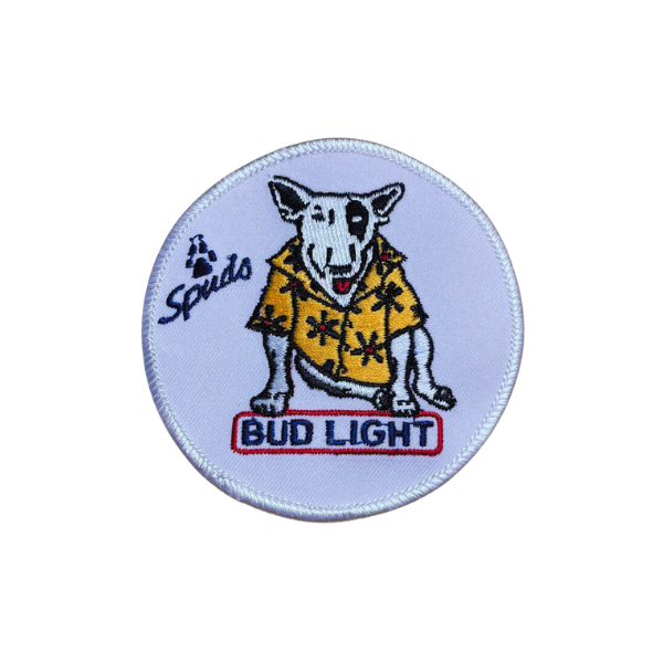 Vintage Bud Light Spuds MacKenzie Patch