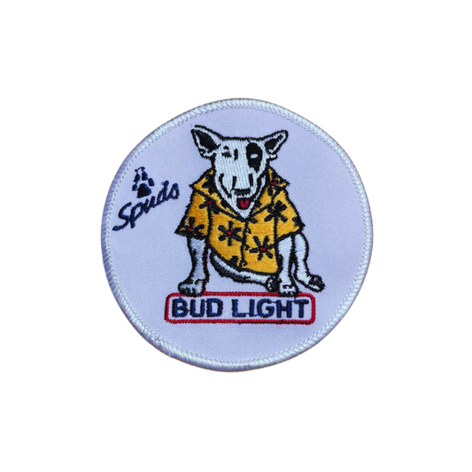 Vintage Bud Light Spuds MacKenzie Patch