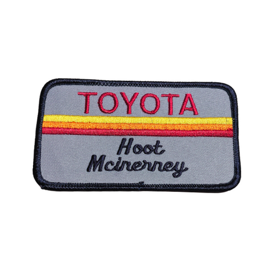 Vintage Hoot Mcinenney Toyota Dealer Patch